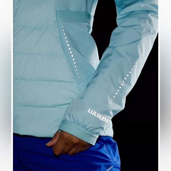 Lululemon Down for It All Jacket In Sea Frost New With Tags! - Picture 5 of 9